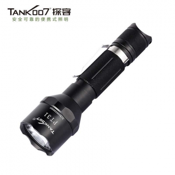 TANK007進口LED夜騎露營戰術防身水安全錘..