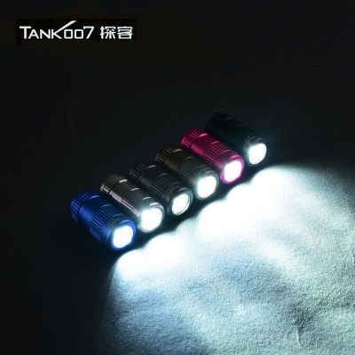 TANK007探客鋁合金長續航小手電E15AI 便攜式迷你超亮led手電筒