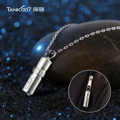 Tank007探客廠家直銷純鈦E15超亮led迷你小手電筒 超便攜小手電可定制批發