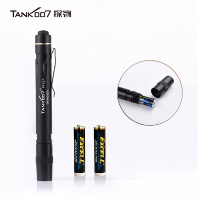 TANK007探客黃光白光兩檔小手電 醫生LED迷你筆型帶夾手電筒 PA02A