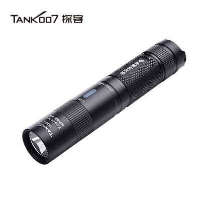 Tank007探客TX105C頭盔佩戴式防爆手電筒 戶外強光超亮防水頭盔燈 